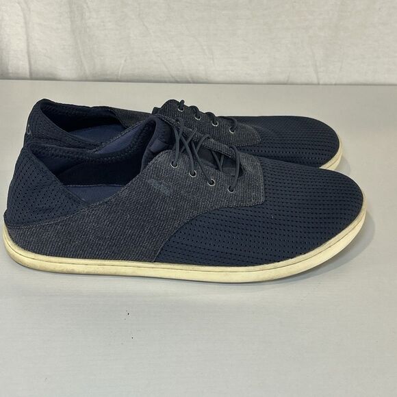 Olukai Nohea Moku Navy Blue Slip On Comfort Shoes Sneakers Mens Size US 10 - Picture 1 of 6